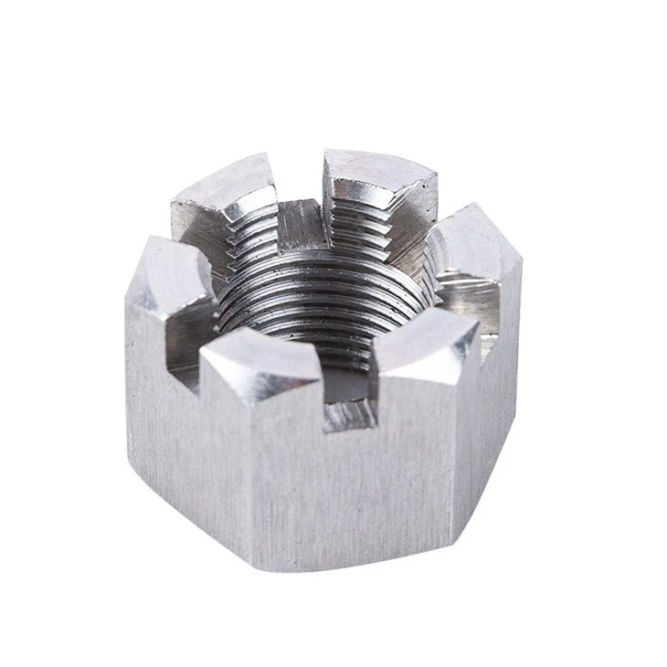 Slotted Castle Nut
