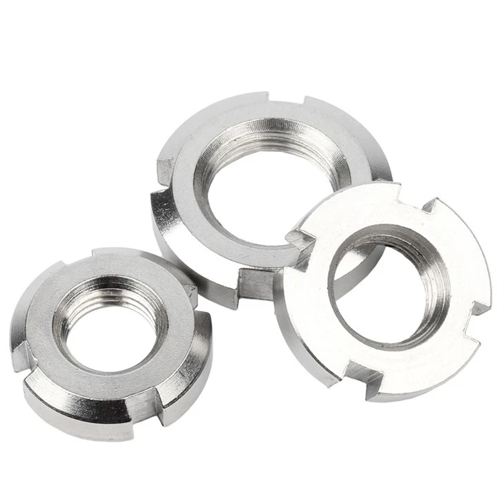 Slotted Round Nut